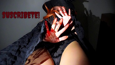 Se me sube la bruja en la noche - ESPECIAL HALLOWEEN - Brujita traviesa entra en mi habitación para montarme