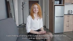 Horny Realtor Can't Resist Fucking Client to a Gooey Creampie