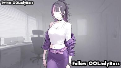 Hoshi Kirara blow job for her boss hentai from Jujutsu Kaisen by ooladyboss