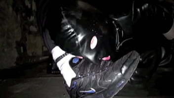 sneaker submission in fetish leather by badboy