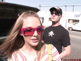 Teen stretched by monster ebony rod (Shane Diesel, Brianna Love)