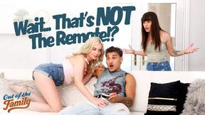 ”Lexi Lore, Chanel Camryn, & Victor Ray Discover a Shocking Surprise on the Couch”