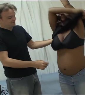 The Black Woman Pregnant on a Date
