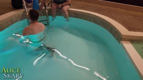 Trailer: Two Bag Enema In A Swimming Pool