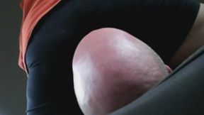 Black Shorts Up POV Van