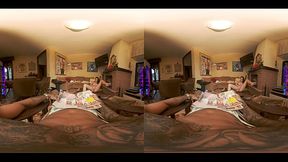 Skinny 18Teen dark blonde gets pounded in POV VR