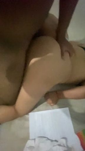 I put it in him while he studies