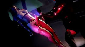 Curvy Futanari Warps Space with Mind-Bending Blowjob in Galactic Tryst