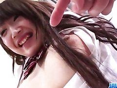 Shizuku Morino busty angel devours cock in nasty ways