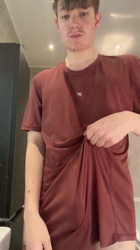 Bathrobe and underwear