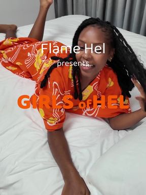 Mia of Hel's First Shoot - Fingered and Magic Wanded