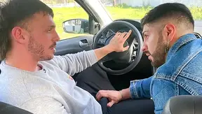 Forgot My Phone, Found Lust: Wild Spontaneous Gay Encounter in the Car – 18+