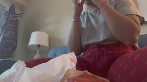 tv and stuffing
