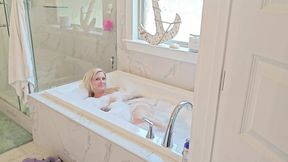 Found babysitter in bathtub , made me join her