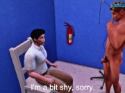The doctor checked WHOLE my body - SIMS 4