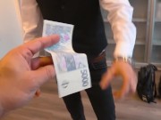 BIGSTR - Hot Man Offers Money To A Stranger In Return For Some Cock Sucking And Ass Fucking