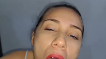 Paula_smile - Paula Smile's Deep Throat Delight: Teen (18+) Colombian Amateur