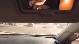 Rest stop oral sex