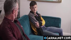 Myott Hunter And Gay Porn - Stepdad Mr Scott Invites His Stepson And He Slipped His Stepdads Cock Into His Mouth 8 Min