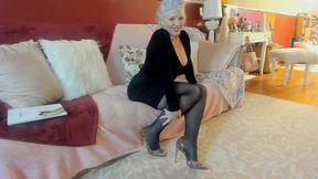 Sinful Seamless Seduction: Hose - Heels