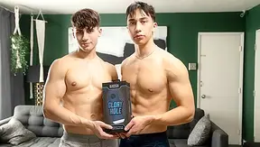 Cameron Newton Michael Vente Go Hard, Drenching Each Other in Cum – Steamy Gay Duo Scene