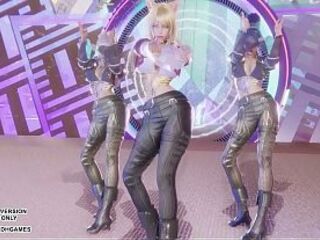 [MMD] KARD - GUNSHOT - Ahri, Kaisa & Evelynn Hawt Kpop Dance League of Legends Anime Uncensored 4K 60FPS