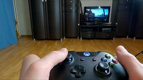 stepbrother tries to play video game while pervert stepsister seduces him to fuck for the first time! active full 4k porn video by nata sweet