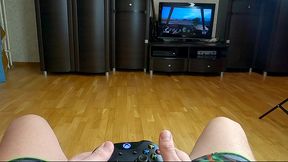 stepbrother tries to play video game while pervert stepsister seduces him to fuck for the first time! active full 4k porn video by nata sweet