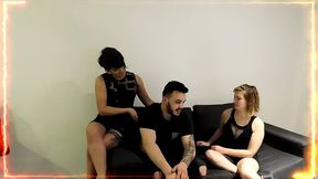 con mi amiga nos cojimos al companero de mi hijastro