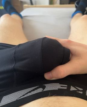 Young Twink. big dick maturbating. Hot young student cums a lot, big load