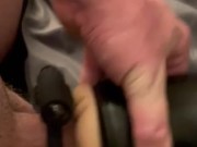 First time vibrating cock ring/fleshlight