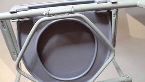 M - SHART 4x under toilet chair fart clips lot