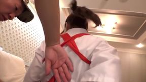 Hotel Raid: Group replied to a Horny J-Av Brunette&#039;s Ad