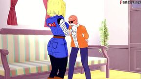 Android 18 fucks for money &quot_Roshi NTR opportunity&quot_ Short movie for REDS | DB Zex 5 | Full 1hr movie on Sheer &amp_ PTRN: Fantasyking3