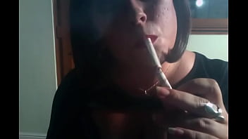 British BBW Mistress Tina Snua Chain Smokes 120 Cigarettes