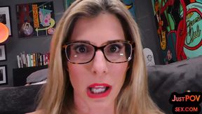 POV amateur busty MILF in lingerie fucked in hairy pussy
