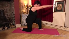 Busty Mature Beauty Enjoys a Hot Yoga Workout Session