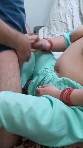 Indian Stepmother helps her stepson take care of his sexual needs - StepMom and Step Son   Clip 2