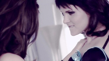 Sara and Morgan Playing the Lesbian Game