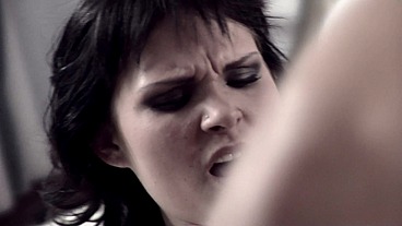 Sara and Morgan Playing the Lesbian Game