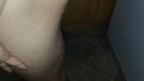 British Lad fucks Huge dildo in knickers for the FIRST TIME