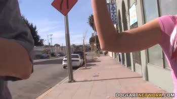 Chelsie Rae's BBC Fantasy: Dad Watches Daughter's Interracial Frenzy