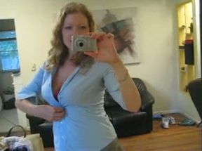 How about some real amateur blonde milf who wants college boy