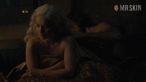 A nice explicit nude scene with hot AF charming blonde lady Emilia Clarke