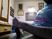 Edging & fleshlight fucking ends in VOLCANO cum eruption