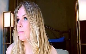Gorgeous Blonde Bringing Us Joy Live Show