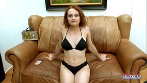 Ginger Hottie Luna Parish Gives A BJ And Gets Her Wet Pussy Deeply Fucked!