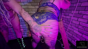 LIVIE BLAINN SLUTS OUT PEGGY'S ASS - SPANKED AND FUCKED