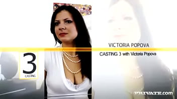 Sexy Russian Brunette Victoria Has a Hardcore Casting Audition