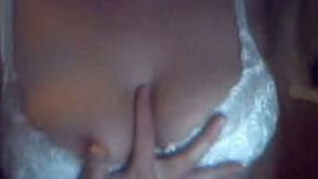 Big boobs flashing on webcam video by one sweet neighbor blondie